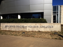 Bev Lewis Center for Women Atheletics Rock Wall