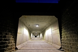 Garland Tunnel - Stone Retaining Wall