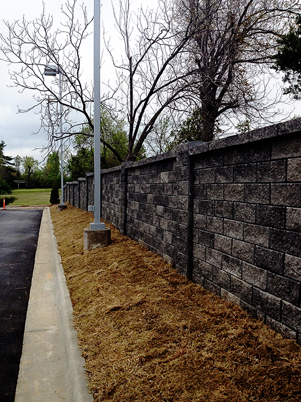Stone Wall Fencing and Retaining Wall